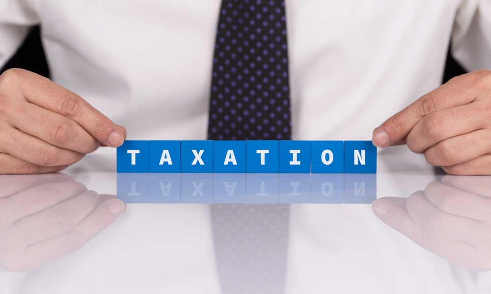 taxation stock image
