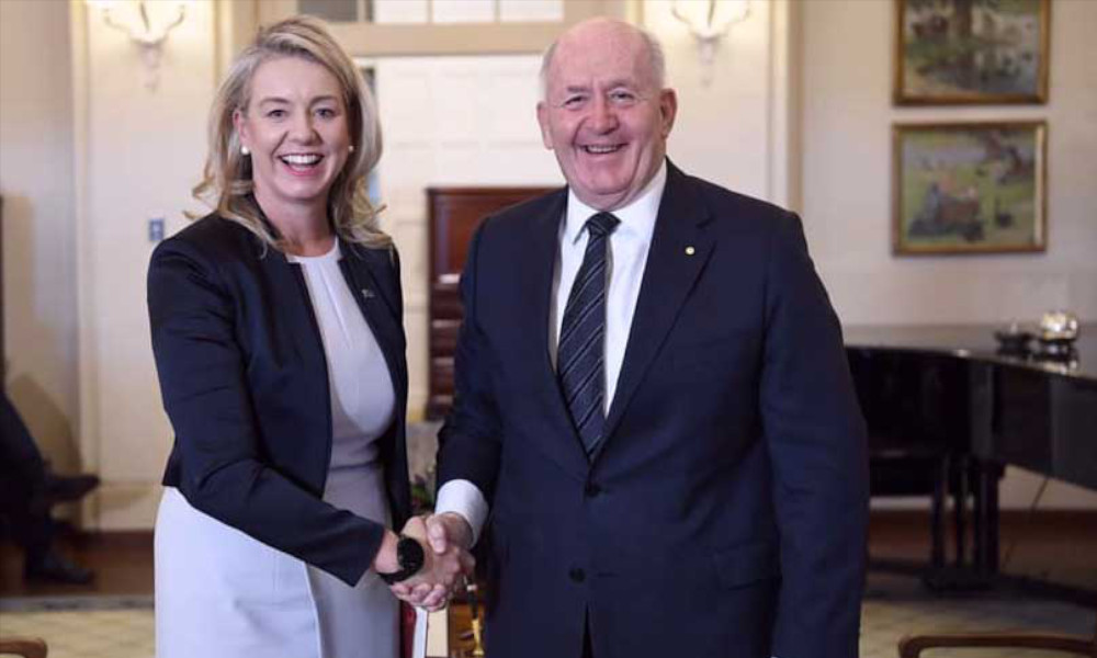 Image: Minister for Agriculture - Bridget McKenzie and the Governor General.